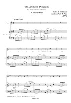 TRE LIRICHE DI DICKINSON for mezzo-soprano and piano